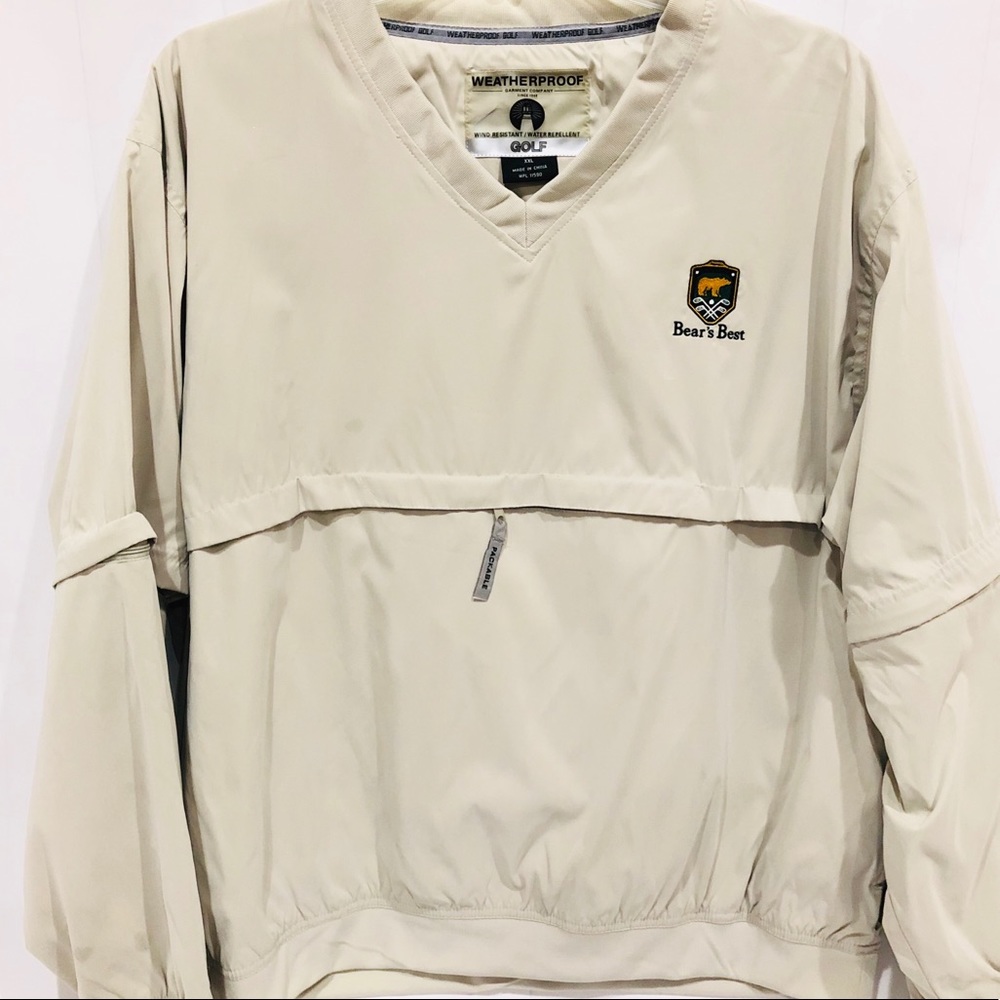 ✅ Men’s Weatherproof Golf Jacket Wind Resistant